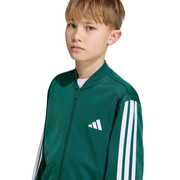 Bluza dla dzieci adidas Essentials Climacool zielona KR2147