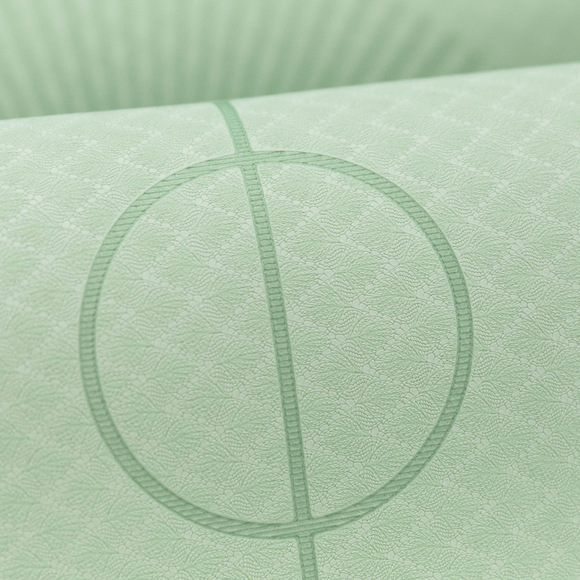 Mata do ćwiczeń Spokey Mandala zielona 941534