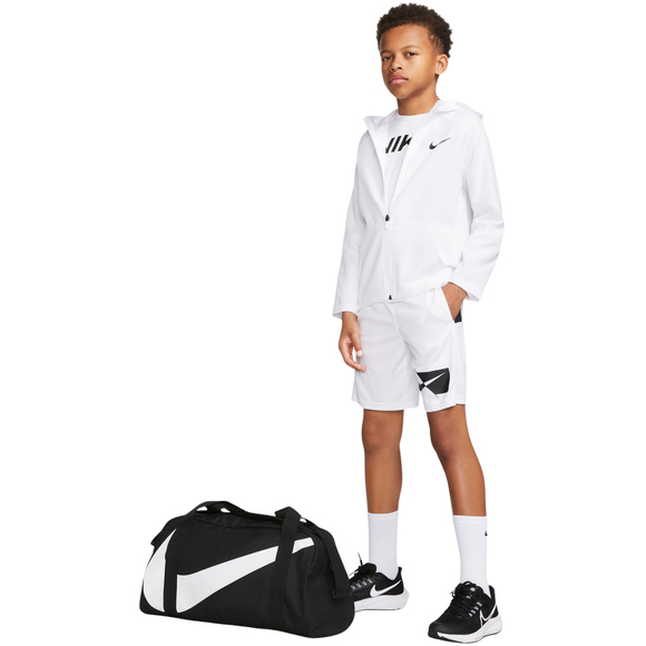 Torba dla dzieci Nike Gym Club czarno-biała DR6100 010
