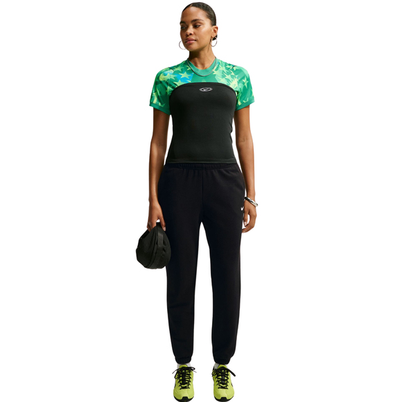 Spodnie damskie Nike Studio Fleece Lightweight czarne IM8104 001