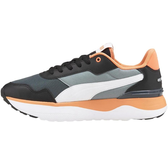 Buty damskie Puma R78 Voyage szaro-pomarańczowe 380729 09