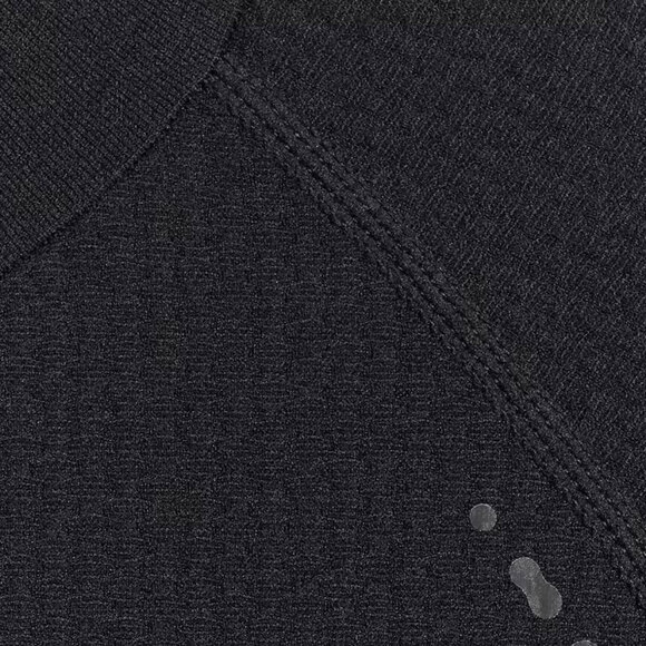 Koszulka męska longsleeve 4F M417 głęboka czerń 4FWAW25TFLOM417 20S