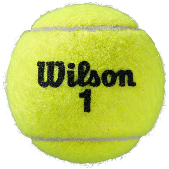 Piłki do tenisa ziemnego Wilson Roland Garros All Court 3 szt. żółte WRT126400