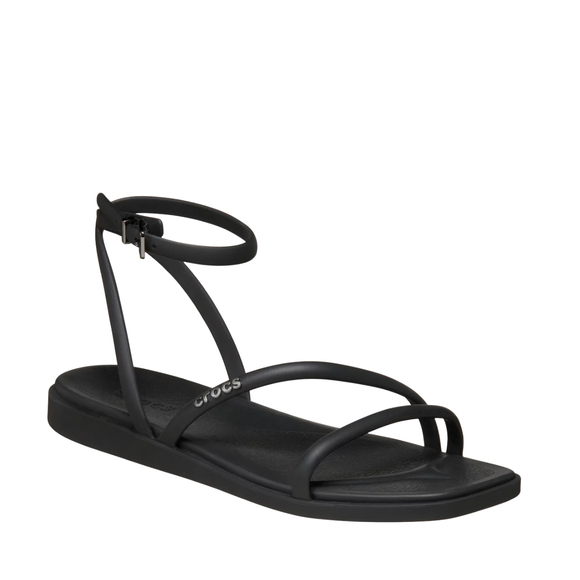 Sandały damskie Crocs Miami Ankle Strap czarne 212256 001