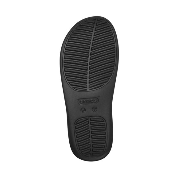 Klapki damskie Crocs Gataway Strappy Sandal czarne 209587 001