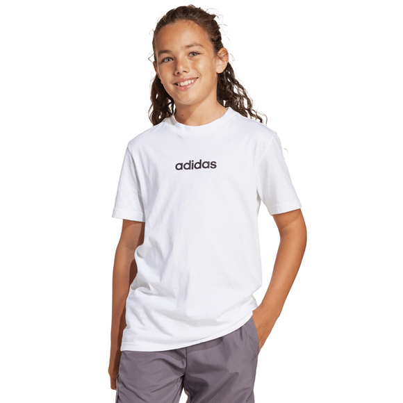 Koszulka dla dzieci adidas Essentials biała JC9747