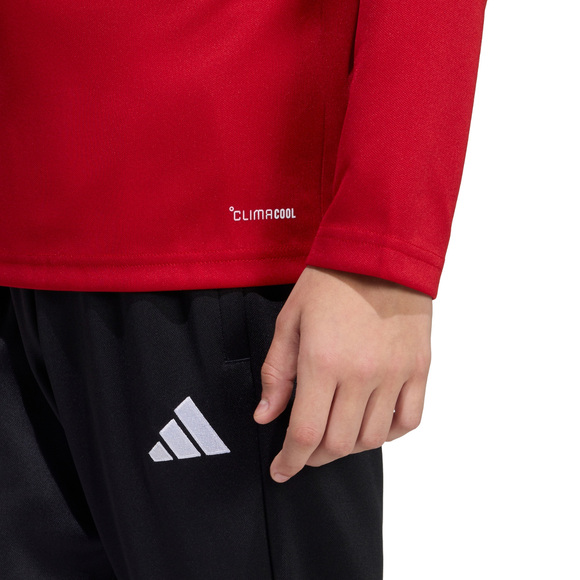 Bluza dla dzieci adidas Entrada 26 Training Top czerwona JZ6636