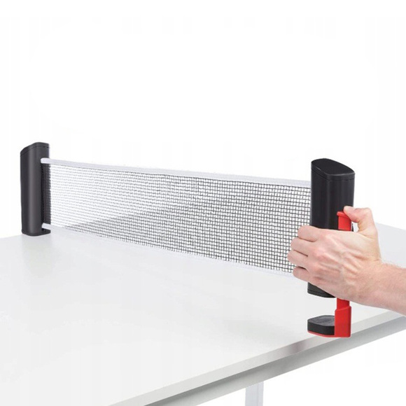 Siatka do ping ponga Point czerwono-czarna