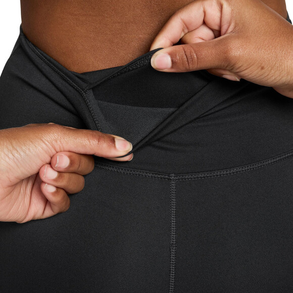 Legginsy damskie Nike One Seamless Front czarne HJ9195 013