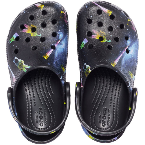 Crocs dla dzieci Classic Out Of This World II Clog czarne 206818 001