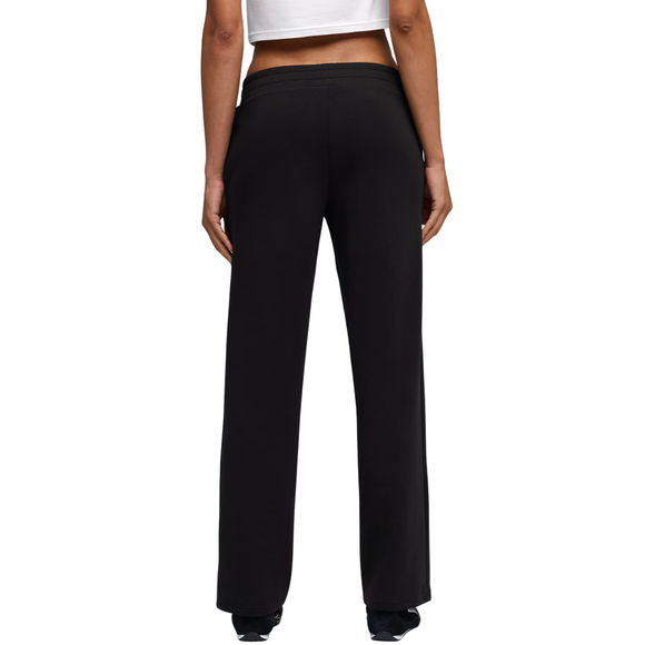 Spodnie damskie Puma ESS Elevated Straight Leg czarne 691817 01