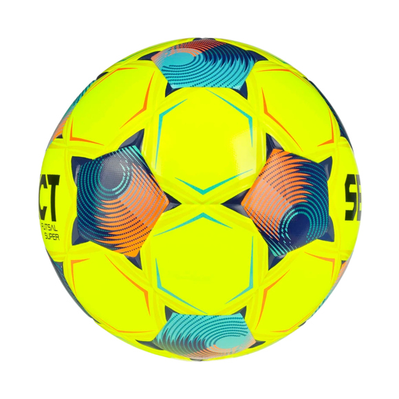 Piłka nożna Select FB Futsal Super v26 FIFA Quality Pro żółto-niebieska 1021350 300006