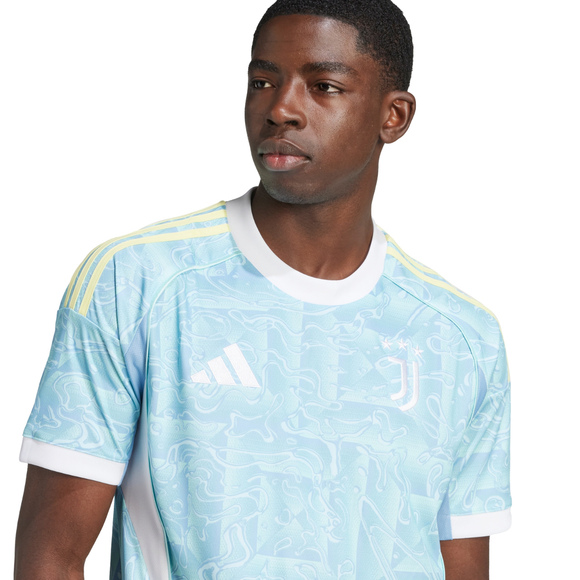 Koszulka męska adidas Juventus 25/26 Away błękitna JJ4323