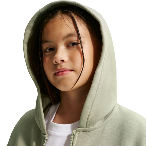 Bluza dla dzieci Nike Sportswear Club Fleece jasnozielona FD3004 304
