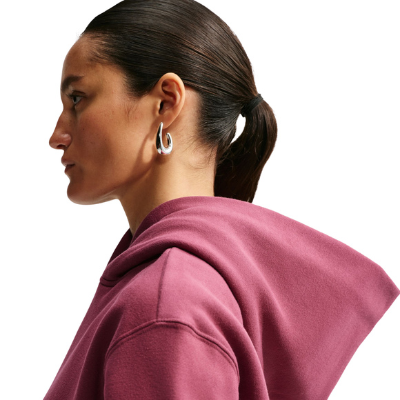 Bluza damska Nike Studio Fleece Medium Weight różowa IM8100 654