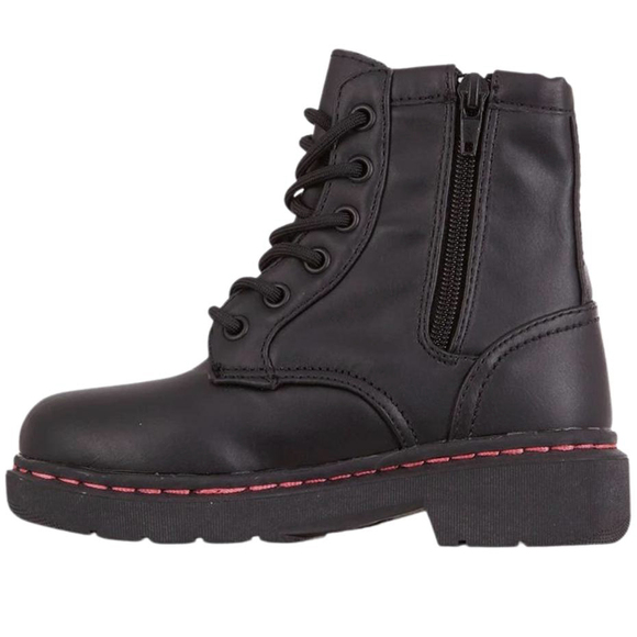 Buty dla dzieci Kappa Deenish czarno-różowe 260840FLK 1122