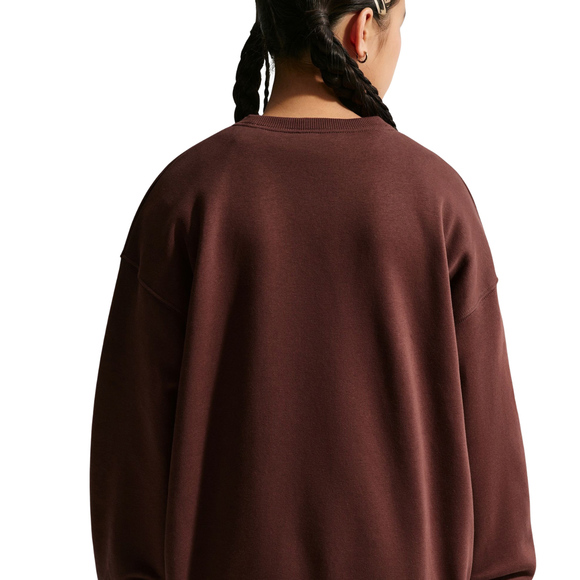 Bluza dla dzieci Nike Sportswear Studio brązowa IM4947 658