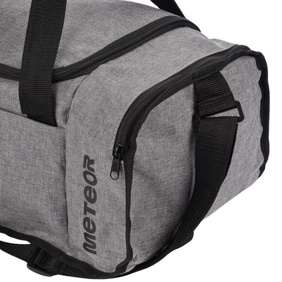 Torba Fitness Meteor Nanuq 20l szaro-czarna 16892