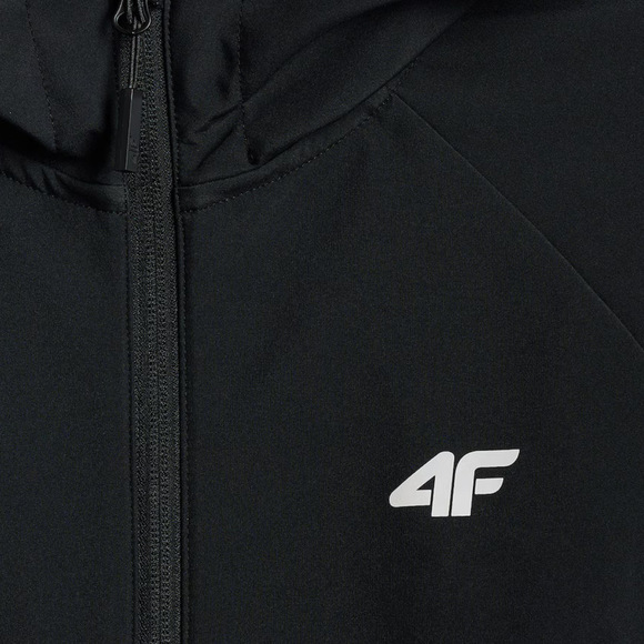 Kurtka damska softshell 4F F546 głęboka czerń 4FWSS26TSOFF546 20S