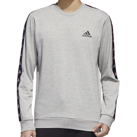 Bluza męska adidas Essentials Tape Sweatshirt szara GD5447