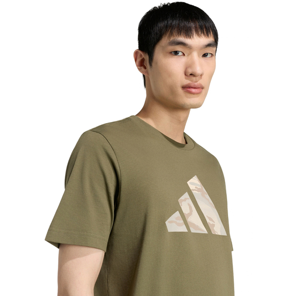 Koszulka męska adidas Camo Three Bar Logo Graphic KT1685