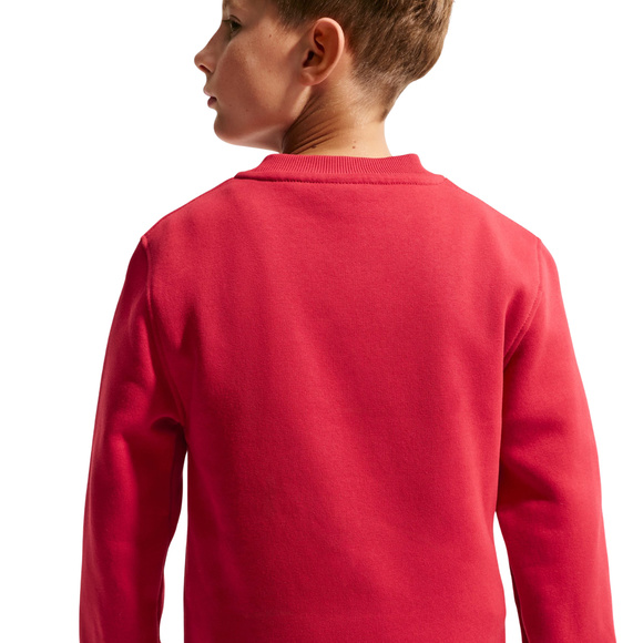Bluza dla dzieci Nike Sportswear Club Fleece czerwona FD3006 608