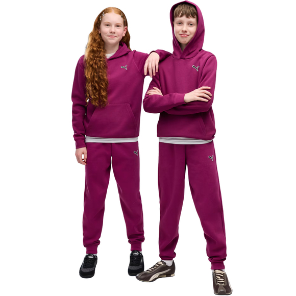 Bluza dla dzieci Puma ESS Elevated Hoodie FL fuksja 694701 41