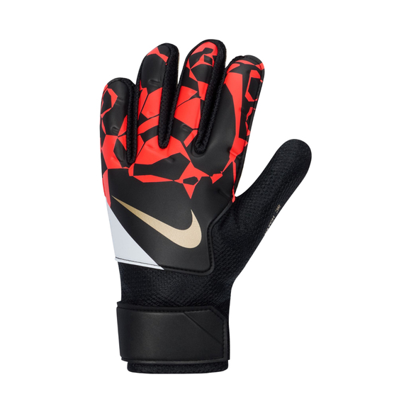 Rękawice bramkarskie dla dzieci Nike Match Goalkeeper czarno-czerwone HQ0258 011