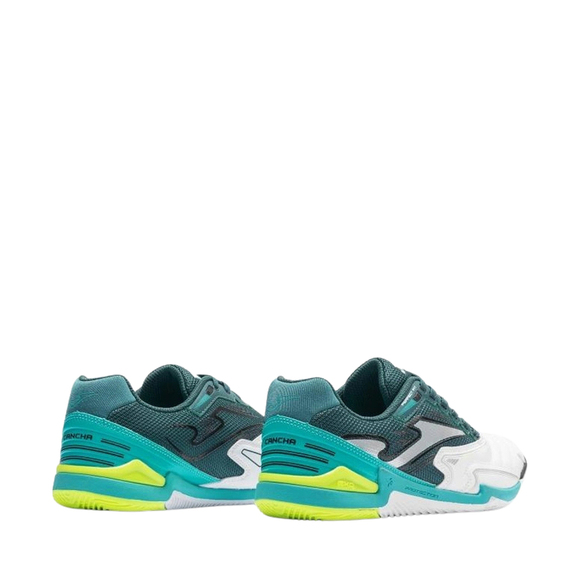 Buty piłkarskie Joma Cancha 2602 Indoor biało-zielone CANS2602IN