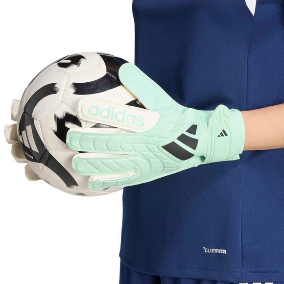 Rękawice bramkarskie adidas Copa Club miętowo-białe KE9730