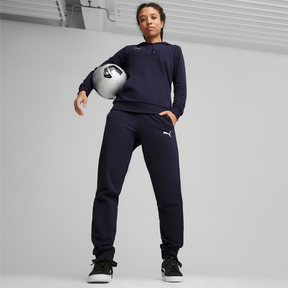 Spodnie damskie Puma Team Goal Casuals granatowe 658604 06