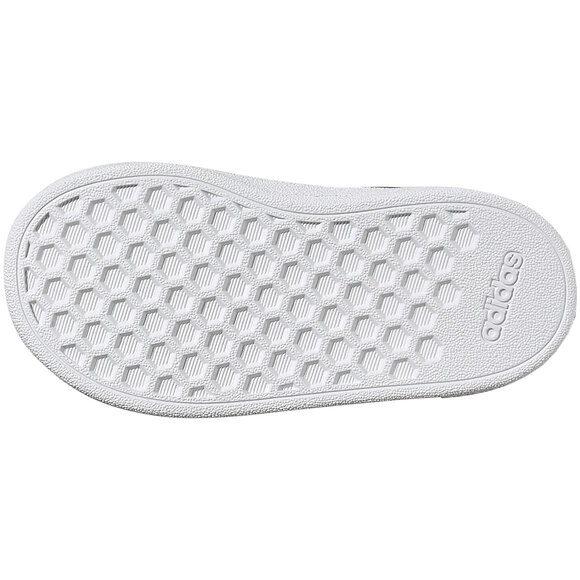 Buty dla dzieci adidas Grand Court 2.0 CF biało-srebrne GW6526