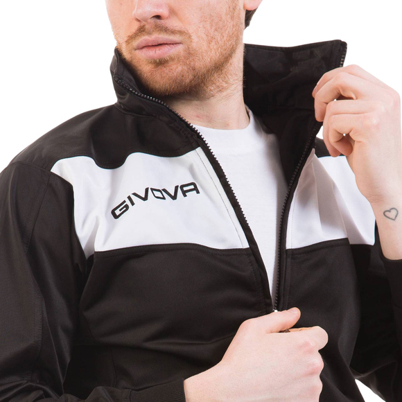 Dres Givova Tuta Visa Triacetato czarno-biały TR018 1003