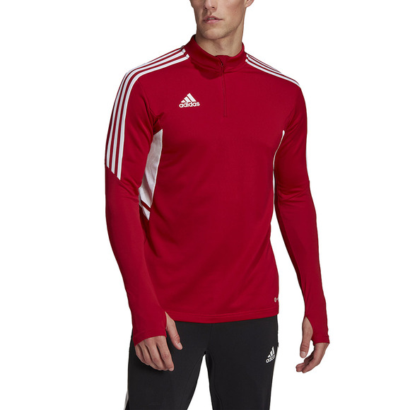 Bluza męska adidas Condivo 22 Training Top czerwona HB0007