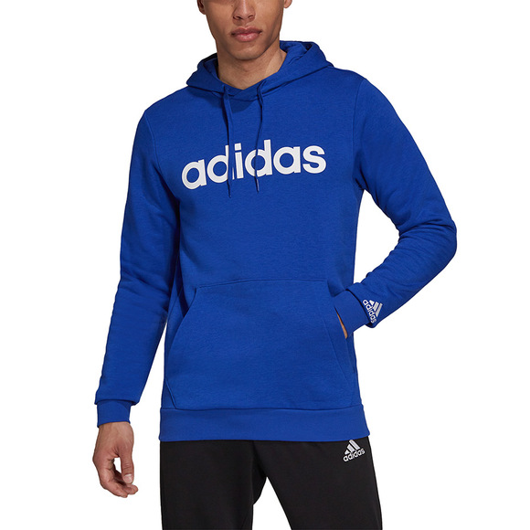 Bluza męska adidas Essentials Hoodie niebieska H12165