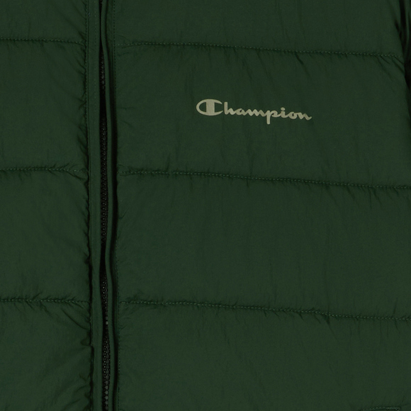 Kurtka męska Champion Hooded Jacket zielona 221548 GS586