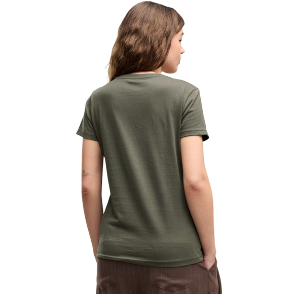 Koszulka damska Puma ESS Small No.1 Logo Tee(s) khaki 682373 69