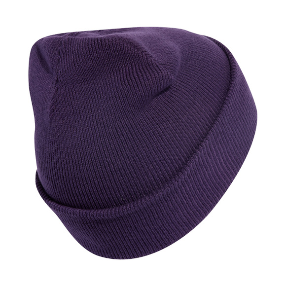 Czapka adidas New Logo Beanie Cuff fioletowa JX5748