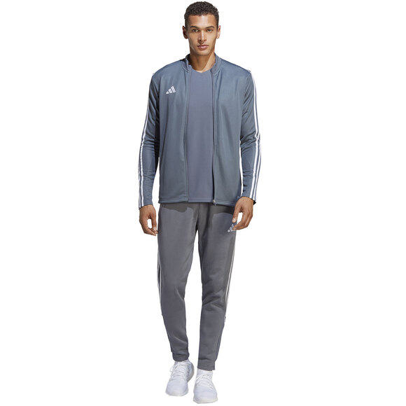 Spodnie męskie adidas Tiro 23 League Sweat Tracksuit Bottoms szare HZ3019