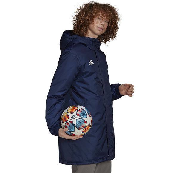 Kurtka męska adidas Entrada 22 Stadium Jacket granatowa HG6301