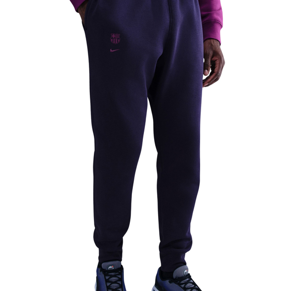 Spodnie męskie Nike FC Barcelona Club fioletowe HM2912 594