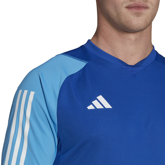 Koszulka męska adidas Tiro 23 Competition Jersey niebieska HU1296