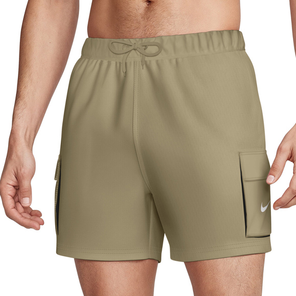 Spodenki kąpielowe Nike Voyage Solid Essenti Parac khaki NESSG454 241