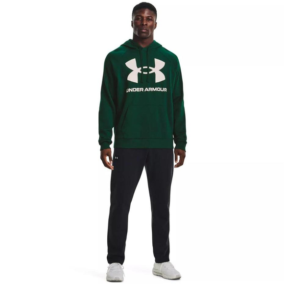 Bluza męska Under Armour Rival Fleece Big Logo HD zielona 1357093 330