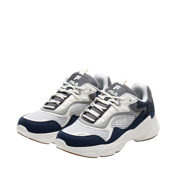 Buty damskie Fila Collene CB biało-szaro-granatowe FFW0046 53048   
