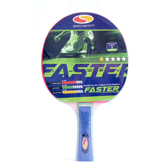 Zestaw rakiet do ping ponga SMJ 2rak+2pił Set Faster