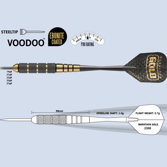 Harrows Rzutki Steeltip VooDoo 25 g