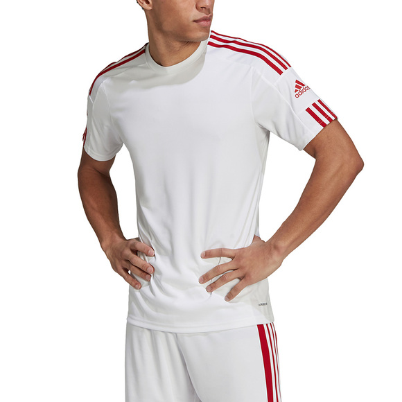 Koszulka męska adidas Squadra 21 Jersey Short Sleeve biała GN5725