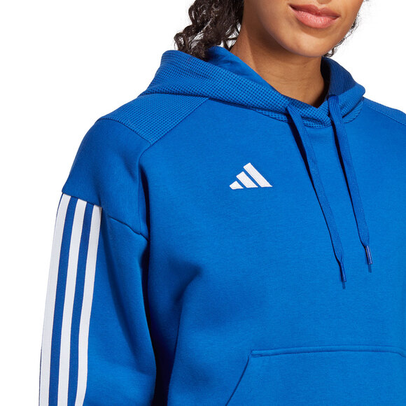 Bluza damska adidas Tiro 23 Competition Cotton Hoodie niebieska IC4617