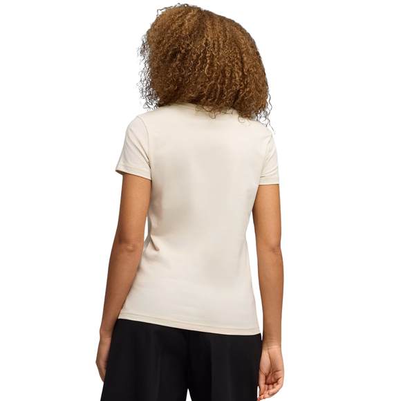 Koszulka damska Puma ESS Script Tee beżowa 691760 87